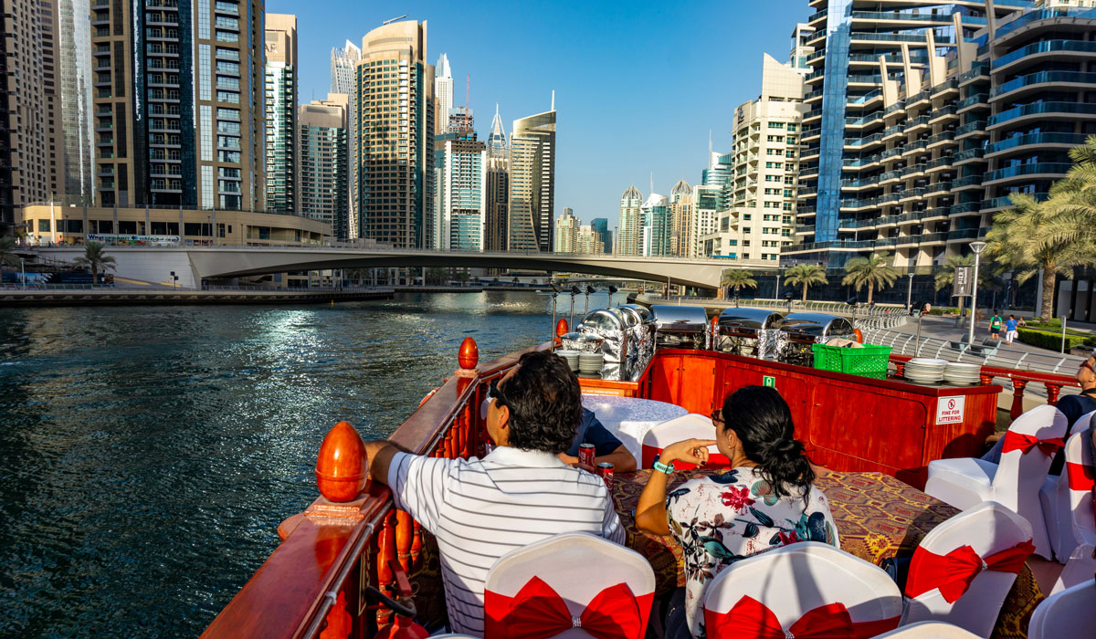 1-Hour Guided Marina Dhow Cruise